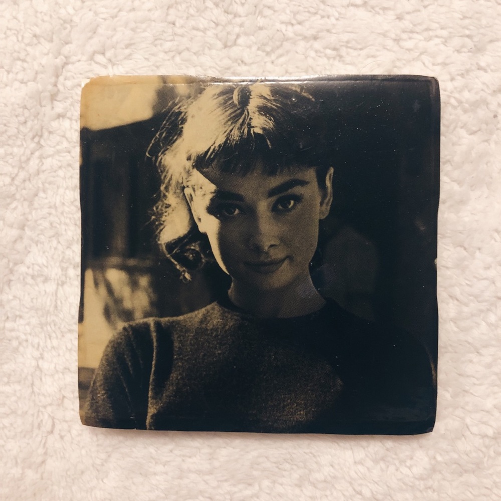 Audrey Hepburn wall tile 🖤